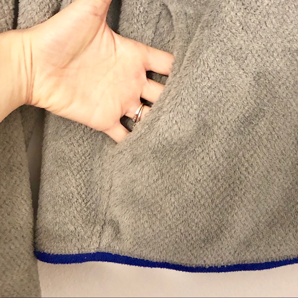 Patagonia Re-Tool Snap-T Pullover Fleece Gray Blue - Picture 7 of 12